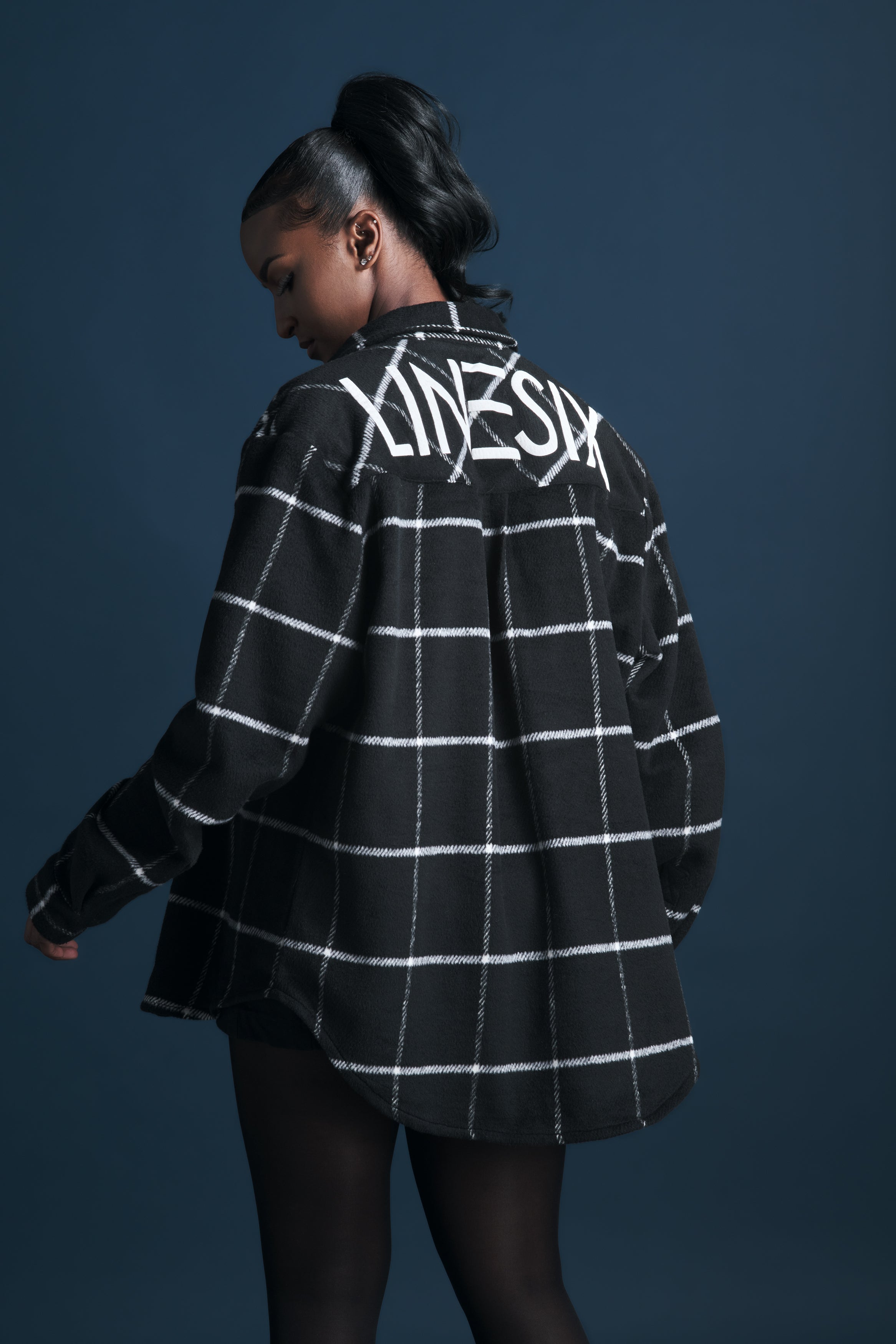 Logo Embroidered Overshirt