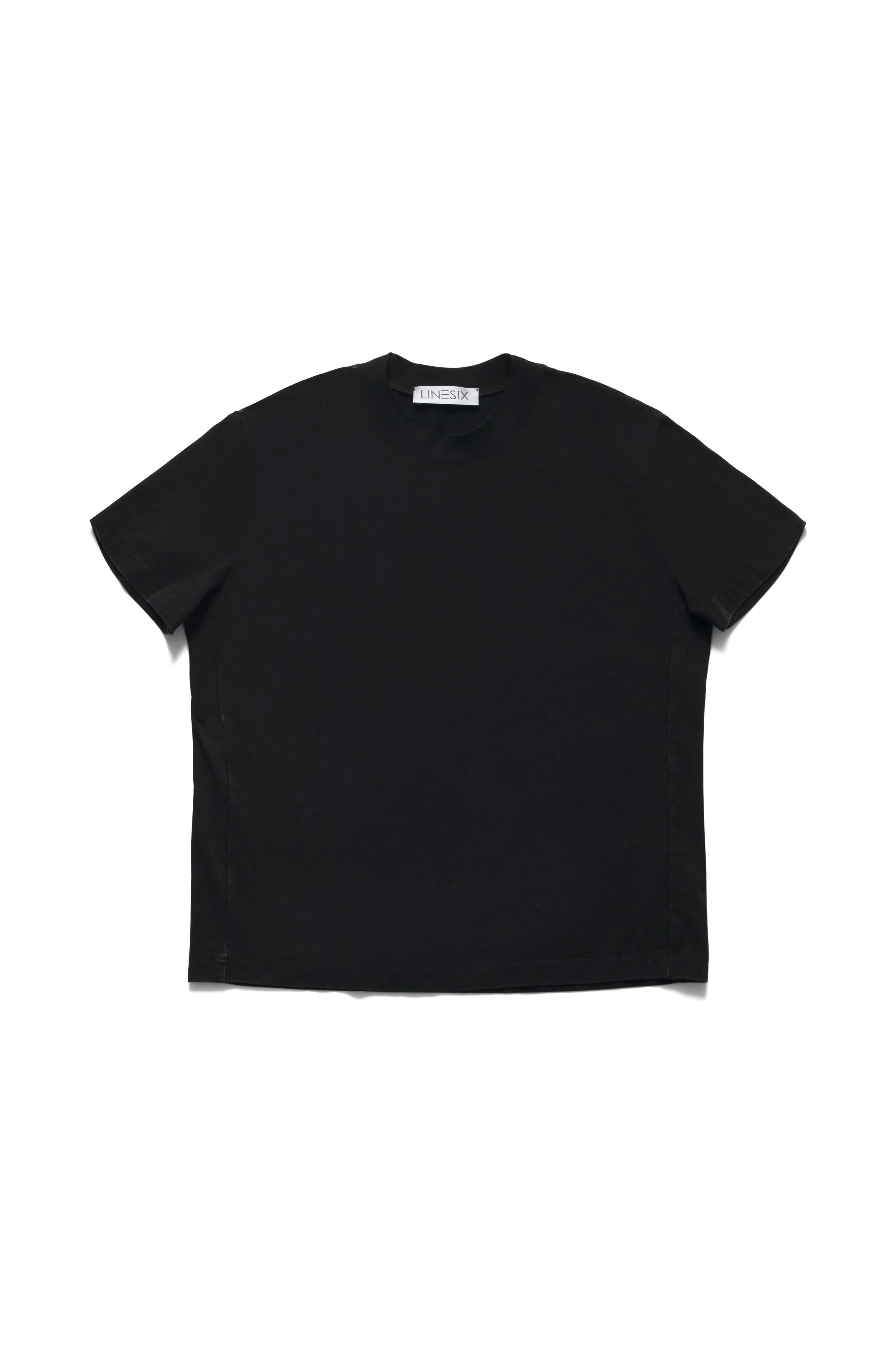 Black Stone Washed Palm Space T-Shirt