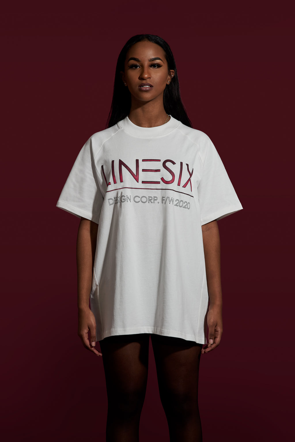 Mirror Logo Raglan Tee