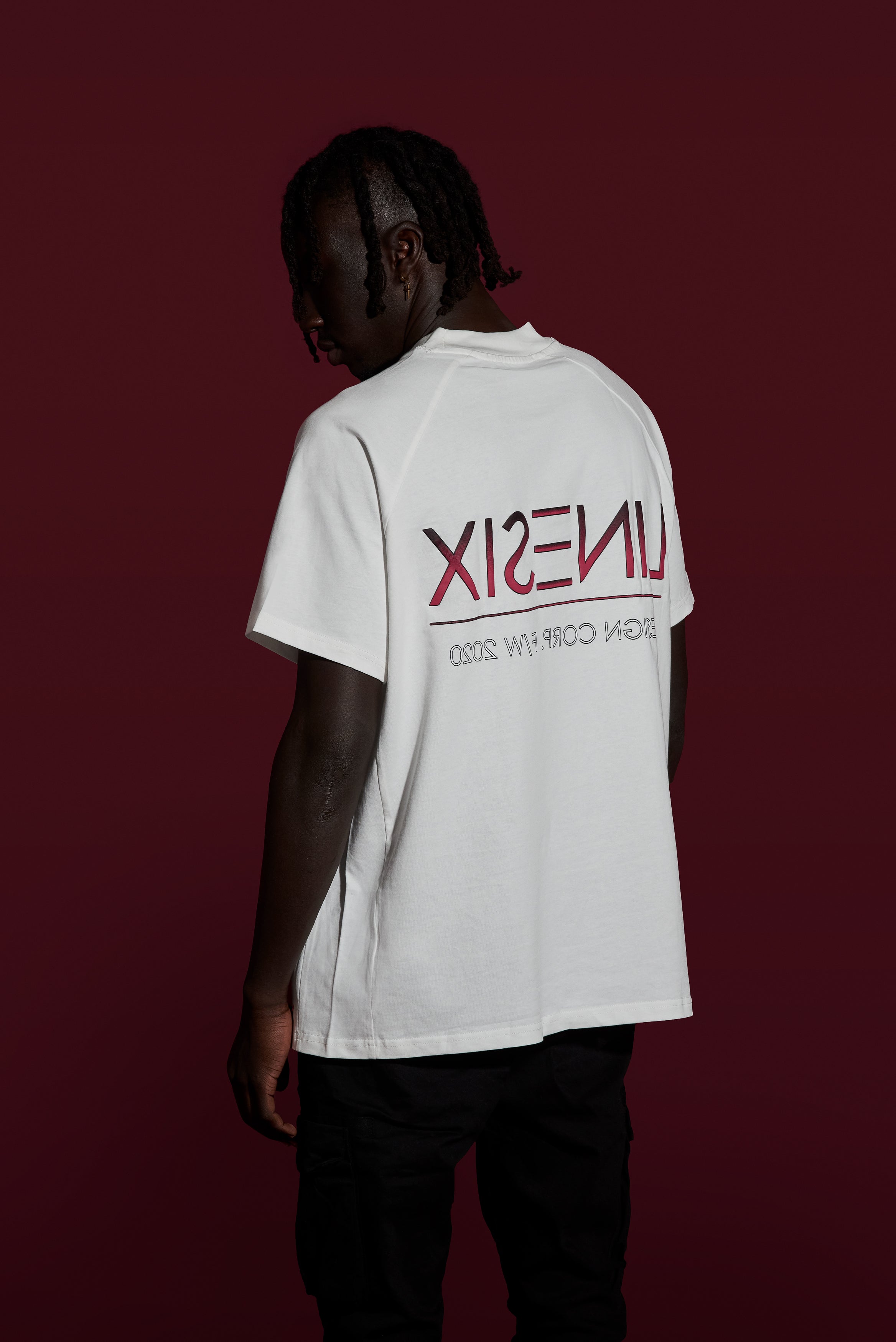 Mirror Logo Raglan Tee