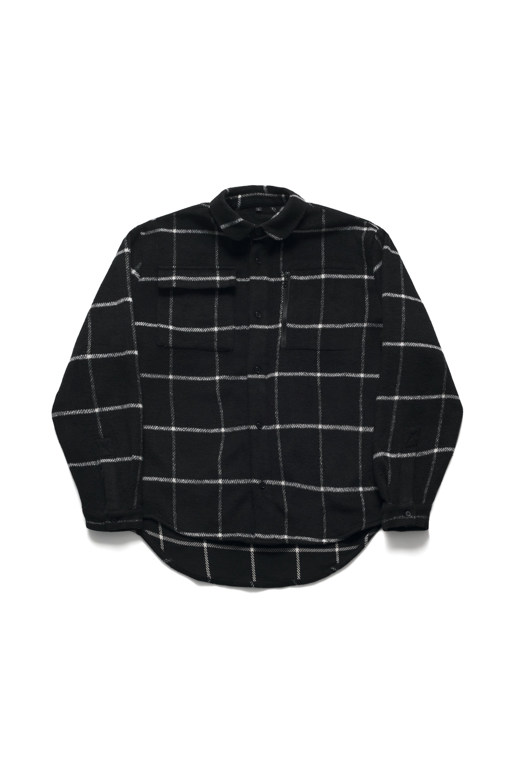 Logo Embroidered Overshirt
