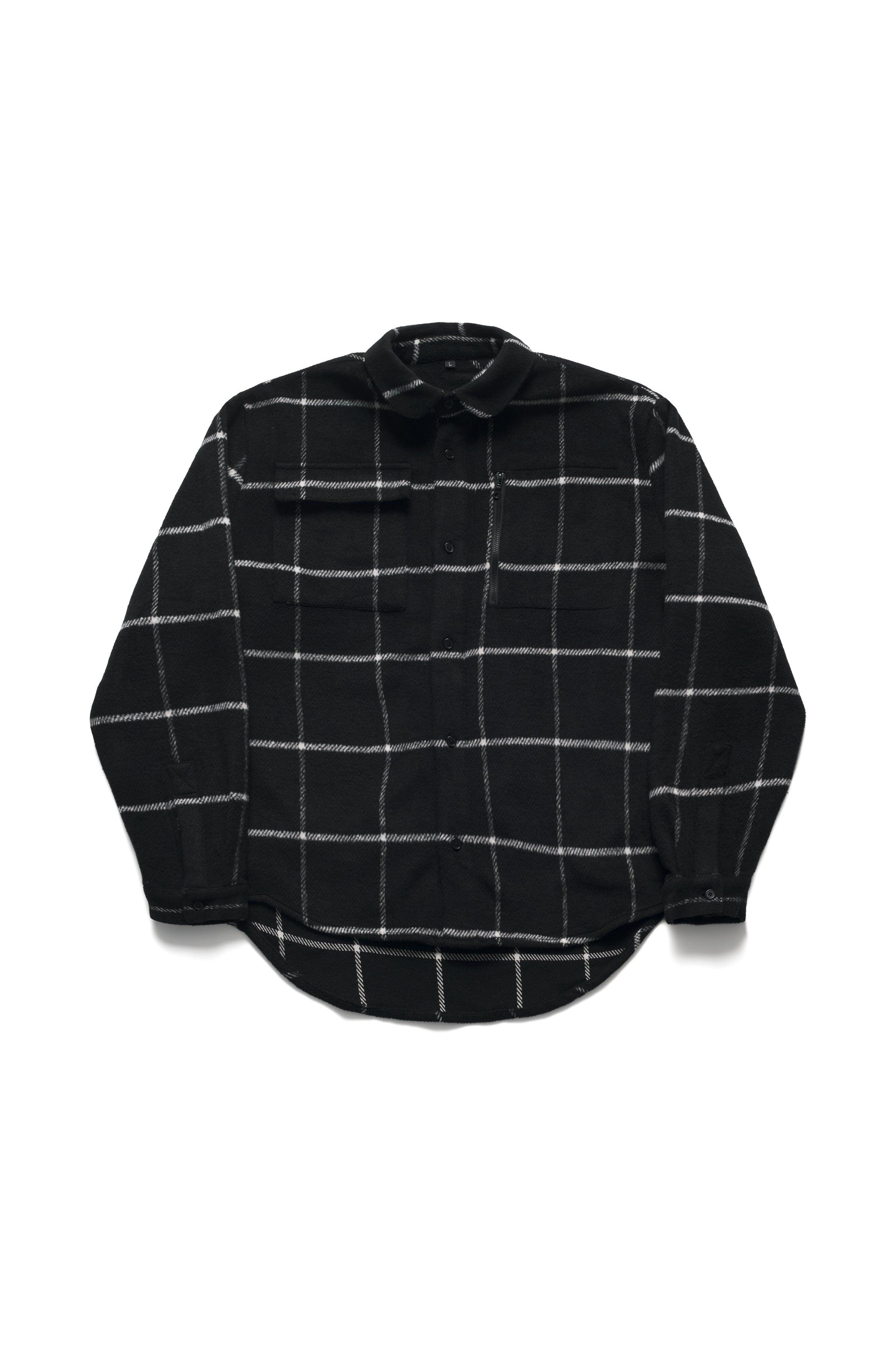 Logo Embroidered Overshirt